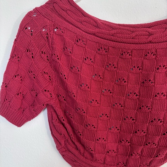Knit Short Sleeve Shrug Size XS - Picture 3 of 3